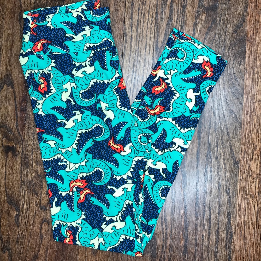 Amazing dragon lularoe unicorn leggings